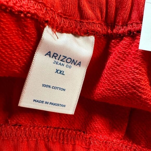 NWT Arizona Jean Co Plus Size Red Pull On Athletic Casual Joggers - Size XXL - Picture 4 of 8